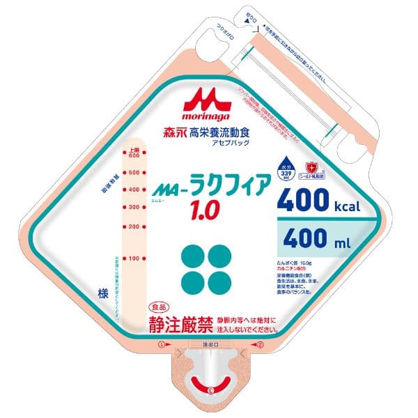 ＭＡ‐ラクフィア1.0アセプバッグ(エムエーラクフィア1.0アセプバッグ) 400ml×16個