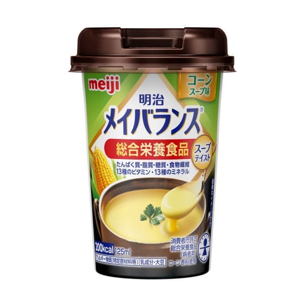 明治 メイバランスＭｉｎｉカップ コーンスープ味 125ml×24本