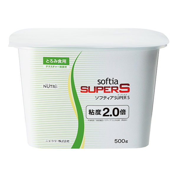 とろみ剤 ニュートリー ソフティアSUPER S （innobox） 500ｇ×12 とろみ合わせる【貨物輸送無料】 [介護食/介護装置]