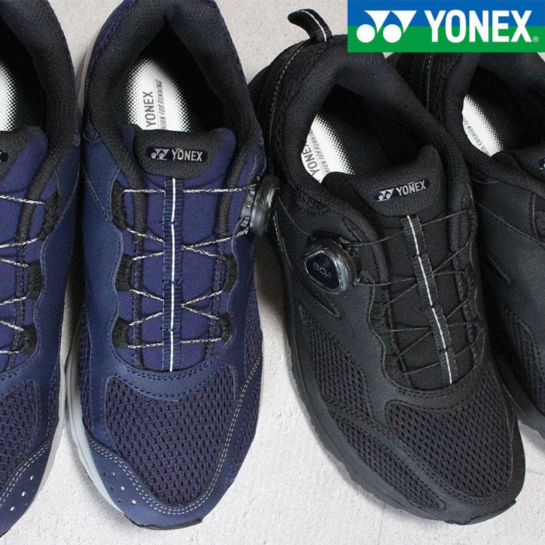 ヨネックス YONEX 力強さ座蒲団 駈けっくらシューズ セーフ幽客900C SHR900C ブラック・ブラウン・ネイビー 25糎～28糎 メンズ ウォーキング シューズ スニーカー 靴 紐なし靴 履き分かりやすい靴 Boa相応う取り合わせ 文字盤式
