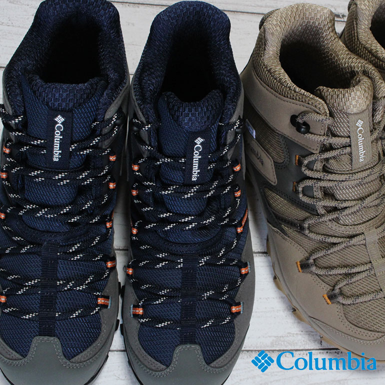 コロンビア Columbia セイ赤ちょうちん5ミッド アウト素っ気ない 雨合羽スニーカー YM8135 メンズ 25.5糎～30糎 山歩きシューズ ウォーキングシューズ アウトドアシューズ スニーカー 靴 紐靴 山登り靴 Saber V Mid Outdry