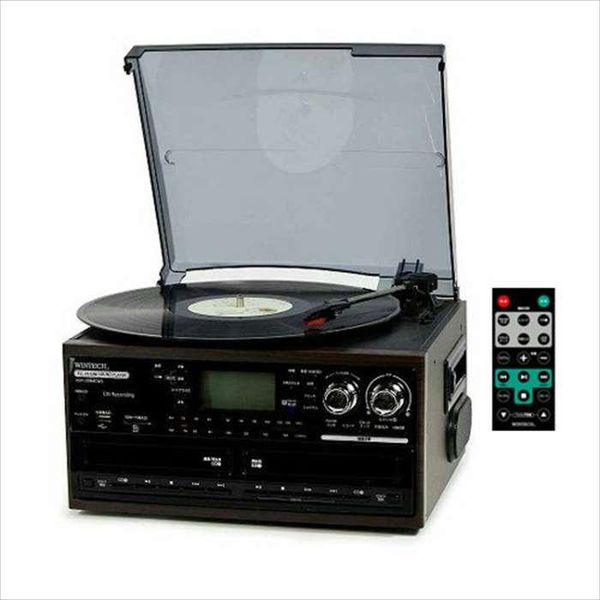 【完動・美品】マルチオーディオプレーヤー　WINTECH KRP-310M 楽天市場】スピーカー搭載 マルチレコードプレーヤー KRP-310MS