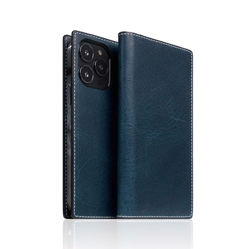 SLG Design Badalassi Wax case for iPhone 14 Pro Max グリーン 手帳型 SD24346i14PMGR|Bサプライズ 店