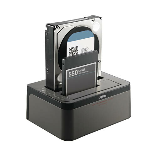 エレコム HDDケース/3.5インチHDD&2.5インチHDD+SSD/2Bay/Duplicator/USB3.0/ソフト付/エラースキップ機能付 LGB-2BDPU3ES 母の日 ギフト 2026 贈り物 プレゼント 母 父 父の日 ペアギフト