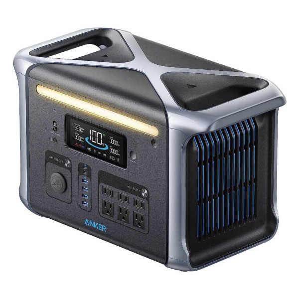 757 Portable Power Station Black ブラック 13出力 AC充電・ソーラー(別売) USB Power Delivery対応 アンカー A1770513 母の日 ギフト 2026 贈り物 プレゼント 母 父 父の日 ペアギフト
