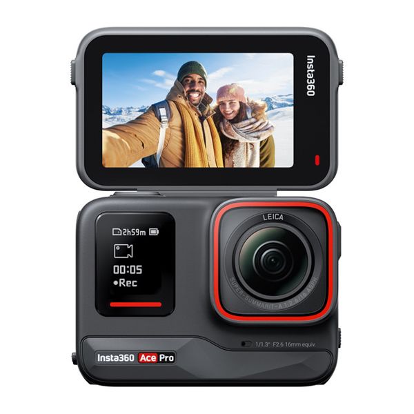 ウェアラブルカメラ 8K Ace Pro ブラック/レッド Insta360 CINSAAJA 母の日 ギフト 2026 贈り物 プレゼント 母 父 父の日 ペアギフト