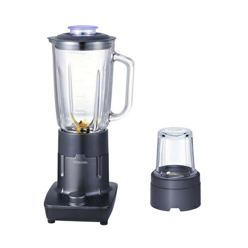 ジュースミキサー＆ミル 1000ml ガラスボトル ダイヤルスイッチ式 グレー テスコム TMX55A-H 母の日 ギフト 2026 贈り物 プレゼント 母 父 父の日 ペアギフト