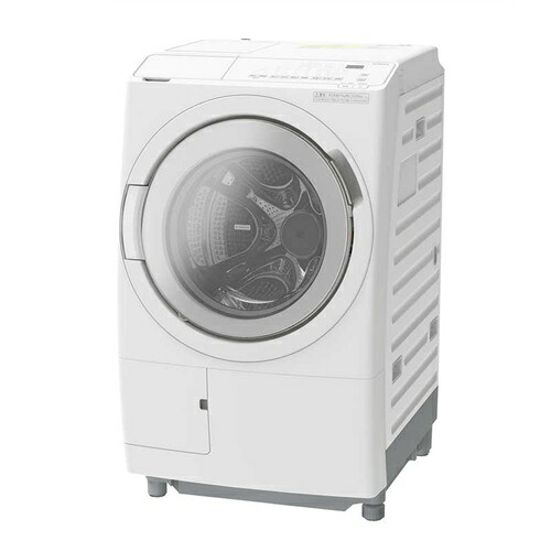 洗濯機 12kg ドラム式洗濯乾燥機 左開きタイプ 日立 BD-SV120ML(W) ホワイト 自動投入 らくメンテ 大容量 母の日 ギフト 2026 贈り物 プレゼント 母 父 父の日 ペアギフト