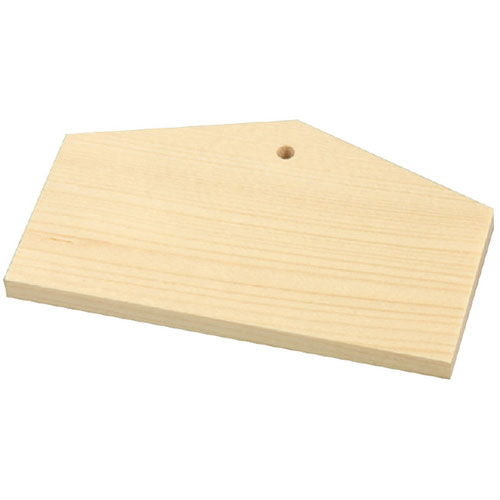 【30個セット】 ARTEC 絵馬づくり(120x73x8mm)ヒモ付 ATC2447X30｜Bサプライズ　店
