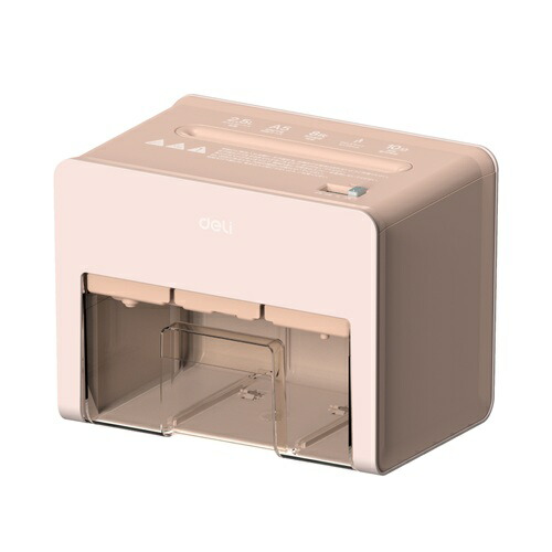 シュレッダー コンパクト 卓上型 A5サイズ ピンク DELI T925-PK 新生活 一人暮らし 引っ越し 新生活応援 単身