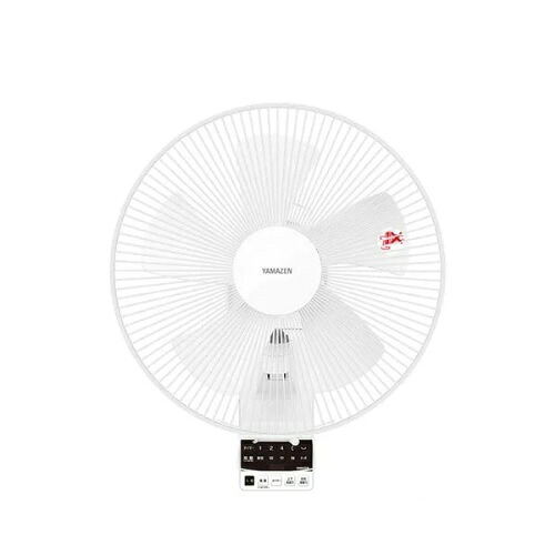 壁掛け扇風機 DCモーター 30cm 上下左右自動首振り 風量5段階 タイマー 山善 YWRX-BGD307(W)|Bサプライズ 店