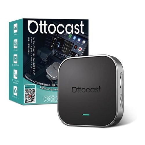 カーアクセサリー OTTOAIBOX E2 iPhone & Android 車 CarPlay YouTube Netflix 動画 視聴 Ottocast PCS55-T｜Bサプライズ　店