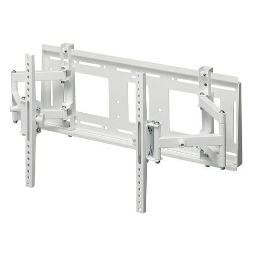 ハヤミ工産 HAMILex MH-775W MHシリーズ 壁掛金具 左右首振りタイプ ~70V型対応 ホワイト テレビ壁掛け金具|Bサプライズ 店