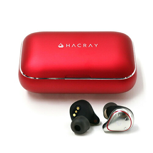 HACRAY W1 True wireless earphones Red HR16370｜Bサプライズ　店