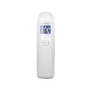 dretec ドリテック 非接触型体温計 TO-401NWT 非接触 体温計 新生活 一人暮らし 引っ越し 新生活応援 単身