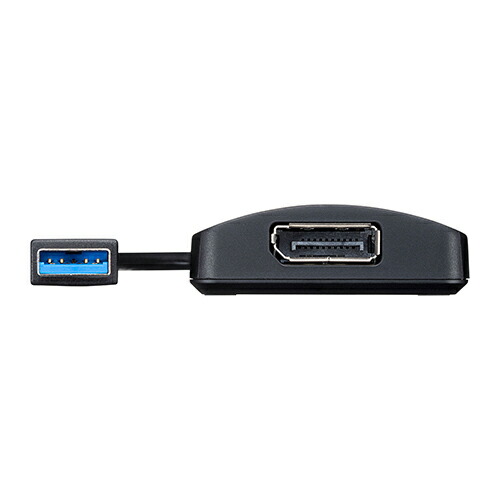 サンワサプライUSB3.2-DisplayPortディスプレイアダプタ(4K対応)USB-CVU3DP1
