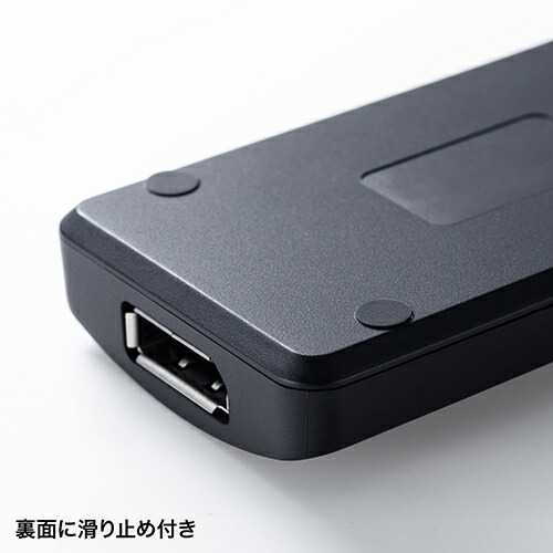 サンワサプライUSB3.2-DisplayPortディスプレイアダプタ(4K対応)USB-CVU3DP1