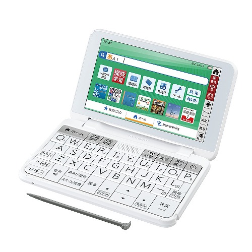 シャープ電子辞書高校生モデルBrain(ブレーン)PW-H2-Wホワイト系