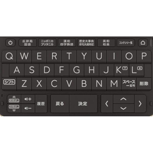 コンテンツ CASIO XD-SX6500BK 電子辞書 EX-word XD-SX6500 （160