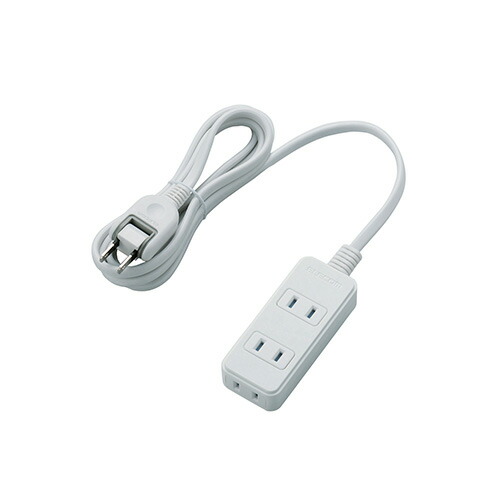 【5個セット】エレコム シャッタータップ/3個口/2m/ホワイト T-ST02N-2320WHX5 母の日 ギフト 2026 贈り物 プレゼント 母 父 父の日 ペアギフト