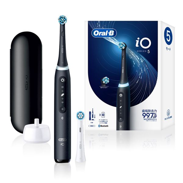 電動歯ブラシ iOシリーズ iO5 マットブラック ブラウン iOG52J62KBK｜Bサプライズ　店