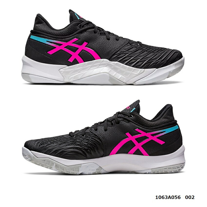 美品アシックスアンプレアルスLOW　黒ピンクグローバスケットシューズ27.5 ASICS アシックス アンプレ アルス LOW ブラック/ピンクグロー