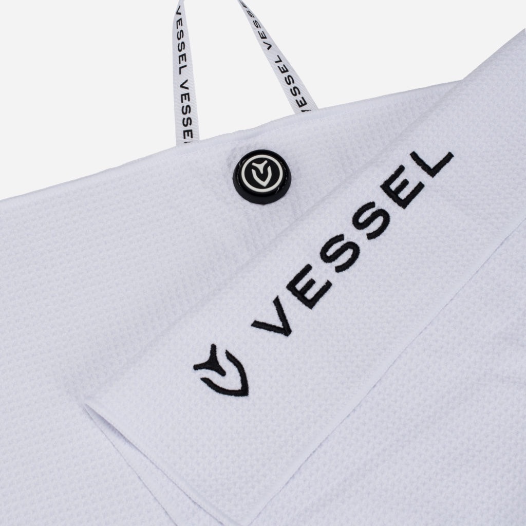 楽天市場】VESSEL Magnetic Golf Towel2023 ゴルフ用タオル