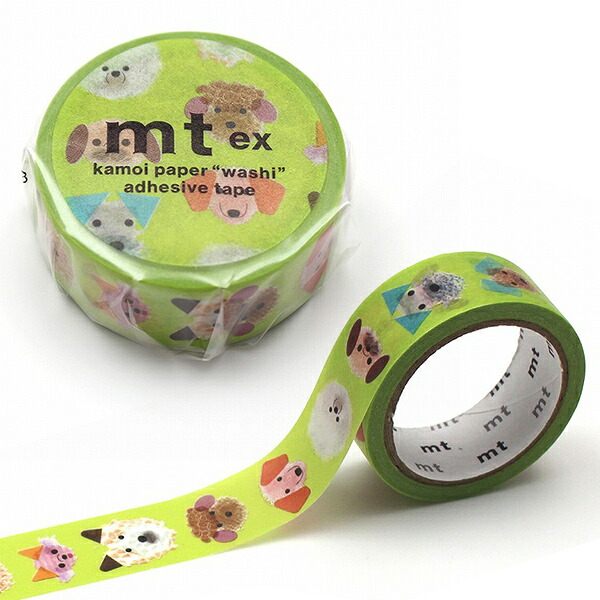 楽天市場】mt ex animal dot マスキングテープ カモ井 20mm×10m