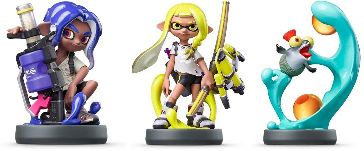 楽天市場】○amiibo アミーボ オクトリング【ブルー】 （スプラ