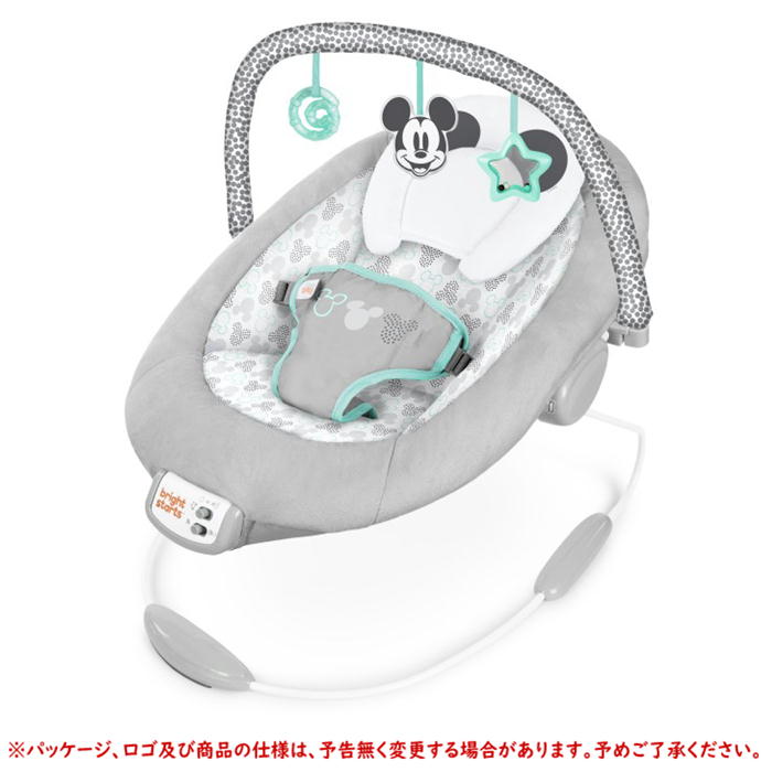Kids2 Bright Starts 12537 ミッキーマウス・クラウドスケープ・バウンサー キッズツー ブライトスターツ バウンサー ベビーチェア 女の子 赤ちゃん 新生児 ベビー お昼寝 出産祝い ギフト プレゼント 誕生日 お祝い 贈り物