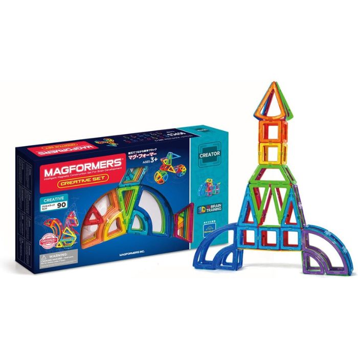 楽天市場】【送料無料】マグフォーマー クリエイティブセット 60