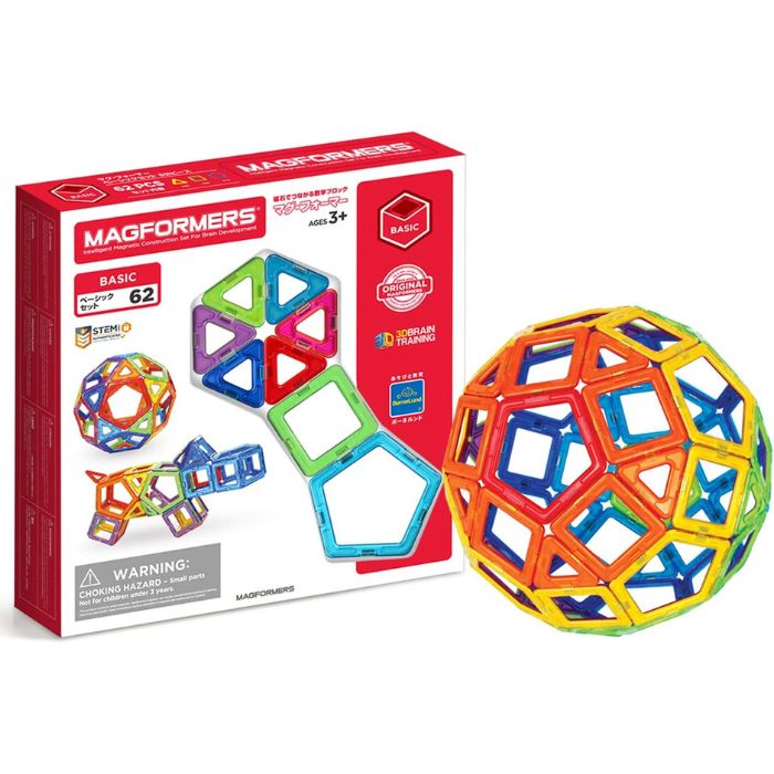 楽天市場】ボーネルンド マグ・フォーマー ベーシックセット（62