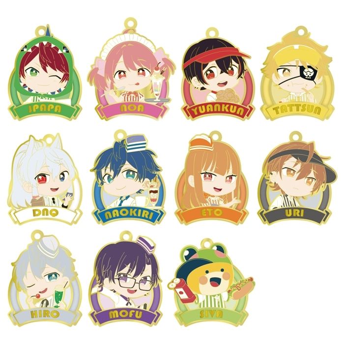 楽天市場】O エンスカイ カラフルピーチ おなまえバッジコレクション