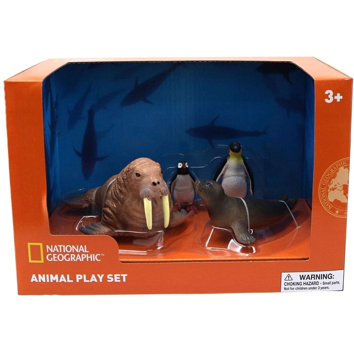 楽天市場】NATIONAL GEOGRAPHIC セイウチ NTS01022 海の動物フィギュア