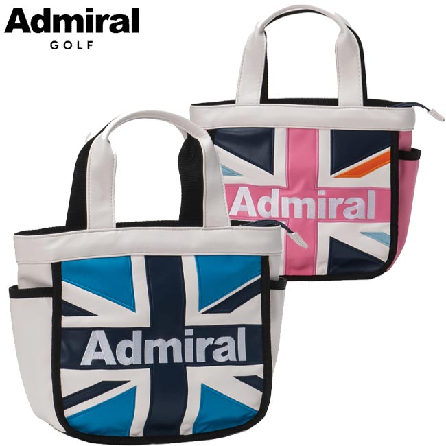 【2025年春夏モデル!!】 ADMIRAL GOLF (アドミラルゴルフ） ADMZ5AT5 ラウンドバッグ カラフル ミニトートバッグ 【B-ONE-Y】