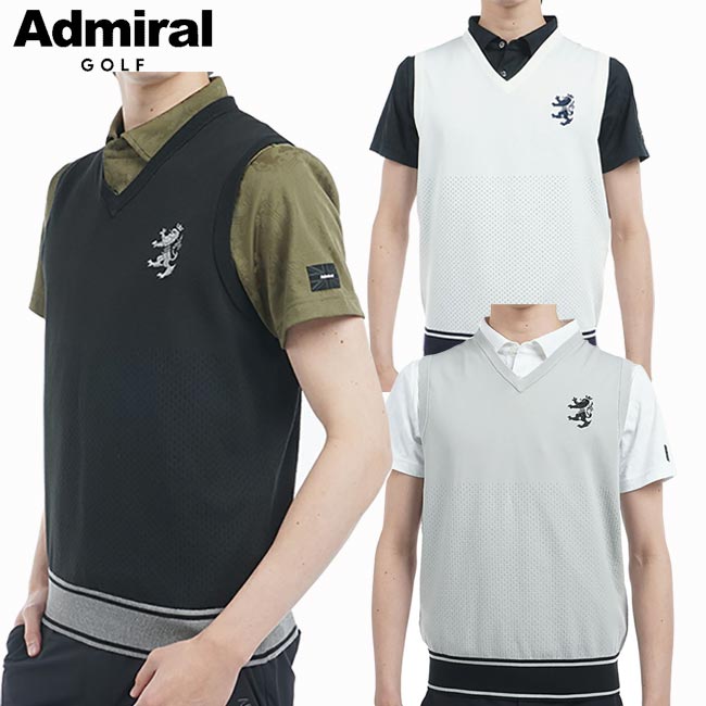 【掘り出し物!30%OFF!!】【2025年春夏ひな形】 Admiral Golf アドミラルゴルフ  ポリエステル 編み物より良い (メンズ) ADMA512  静電気楽にする 成人男性 ゴルフ御召しもの 分かりやすい ※より良いのみ 【B-ONE-Y】