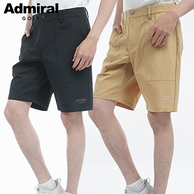 Admiralゴルフ メンズ コンパスモチーフ ストレッチショートパンツ Admiral Golf セール 30％OFF アドミラルゴルフ コンパス