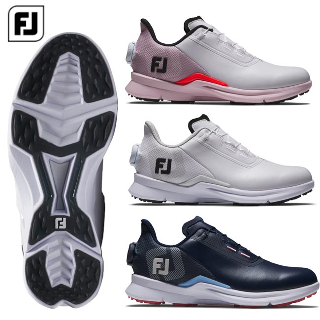 楽天市場】FootJoy フットジョイ FUEL BOAスパイクレスシューズ メンズ
