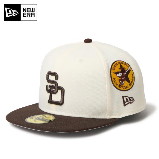 新品 NEWERA SD サンディエゴ ベージュ ニューエラ キャップ MLB 楽天市場】【日祝も発送】ニューエラ SD キャップ 59FIFTY NEWERA MLB
