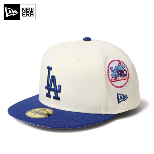 NEW ERA(ニューエラ)　キャップ 14668160 59FIFTY MLB 2-Tone ロサンゼルス・ドジャース クーパーズタウン ワインコルク ダークロイヤルバイザー ユニセックス サイズ 58.7cm 調整不可 メジャーリーグ ベースボール OSFM 【B-ONE-Y】