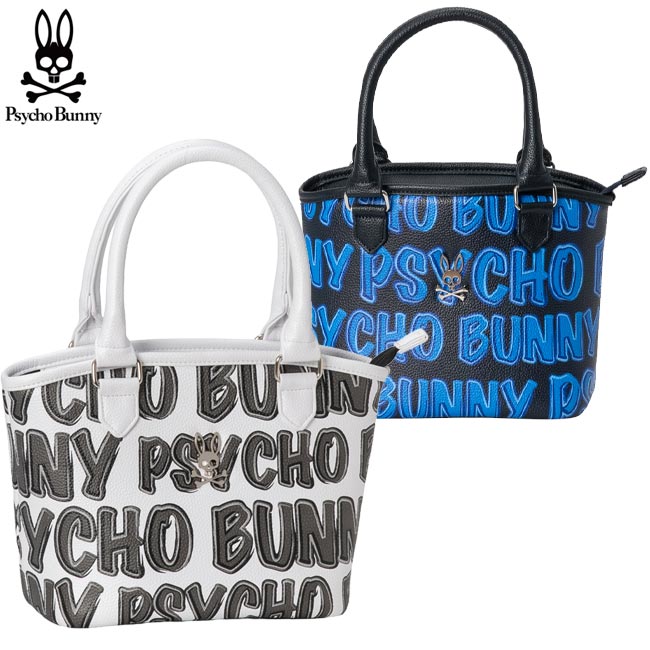 【2026年春夏モデル】 Psycho Bunny サイコバニー ラウンドバッグ PBMG6AB2 RB PB EXCLUSIVE EDITION ミニトートバッグ 【B-ONE-Y】