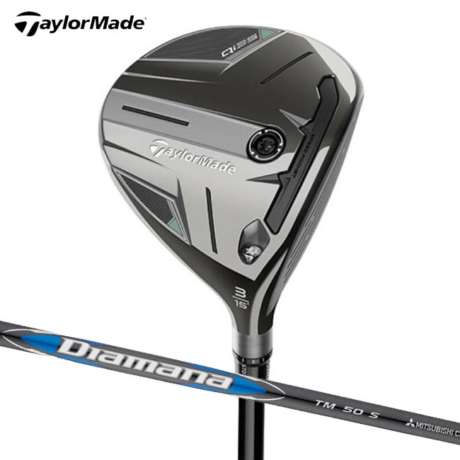 TaylorMade テーラーメイド Qi35 フェアウェイウッド 2025年モデル Diamana BLUE TM50 SRシャフト メンズ キューアイサーティーファイブ Fairway Wood 【B-ONE】