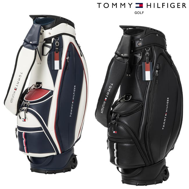 トミーヒルフィガー キャスター付きキャディバッグ   TOMMY HILFIGER GOLF（トミー ヒルフィガー ゴルフ） トミー