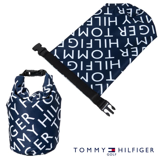 暑さ対策!! 【2025年春夏モデル】 TOMMY HILFIGER GOLF トミーヒルフィガーゴルフ THMG5SED 氷嚢 ロールトップ アイスバッグ ひょうのう【B-ONE-Y】