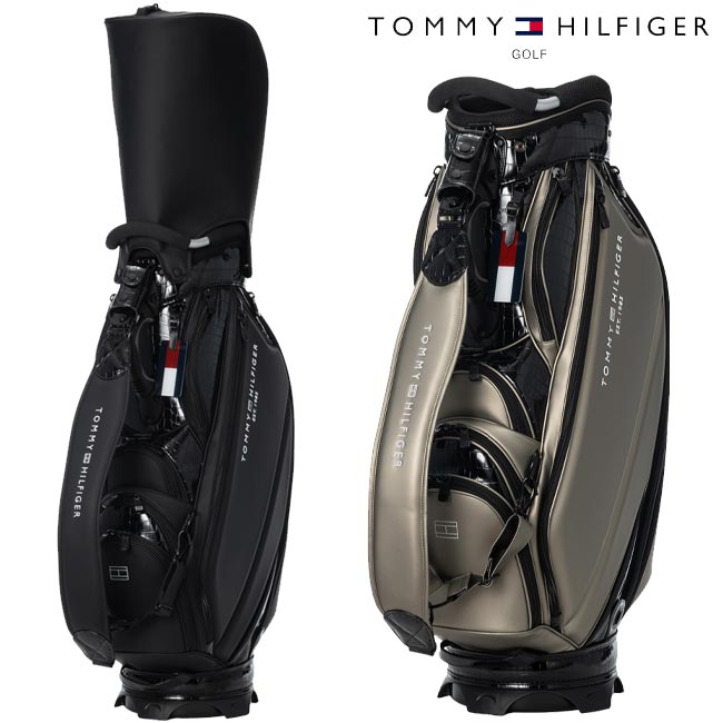 【2026年春夏真似形】 TOMMY HILFIGER GOLF トミーヒルフィガーゴルフ THMG6SC1 カートキャディバッグ ネオ古典派音楽 CADDIE BAG  【B-ONE-Y】