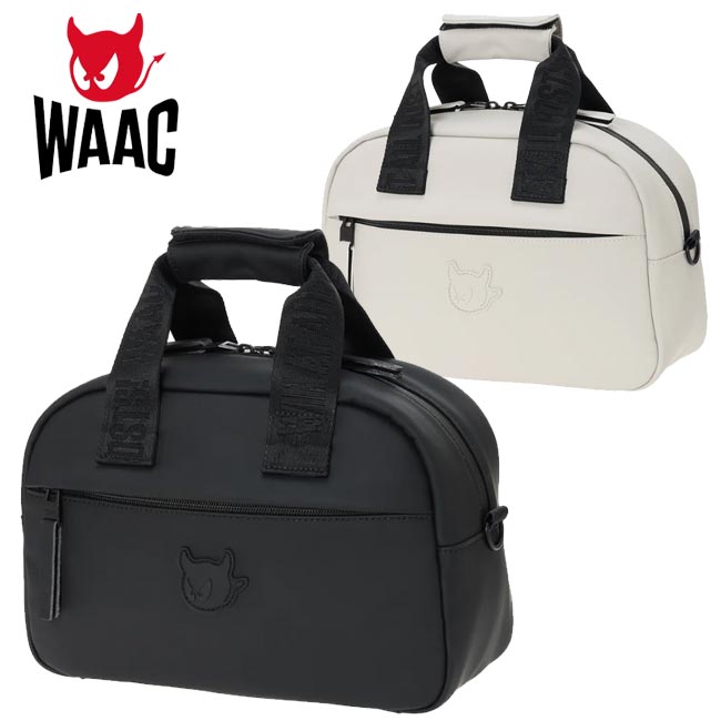 【2026年春夏モデル】 WAAC ワック UNISEX MATTE FAUX LEATHER カートバッグ 072262811 ミニトートバッグ ワッキー ゴルフラウンドバッグ 【B-ONE-Y】｜ゴルフショップB-ONE