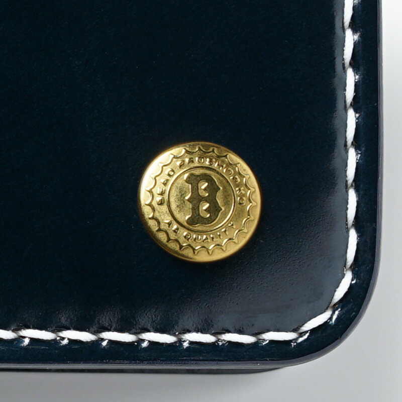 ロングトラッカーズウォレット コードバン本藍染め 財布・ケース | xn