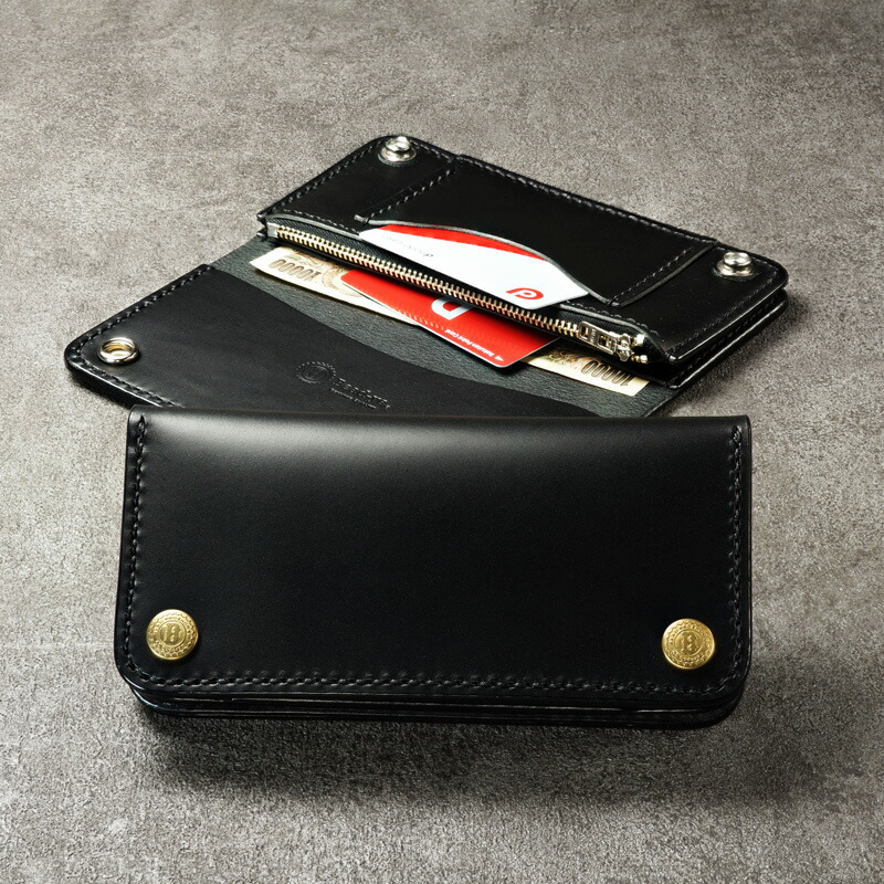 国産ステアハイド　トラッカーウォレット180（ロング）3層　ディープグリーン キノピオ様専用】北米ステアハイド トラッカーウォレット 180