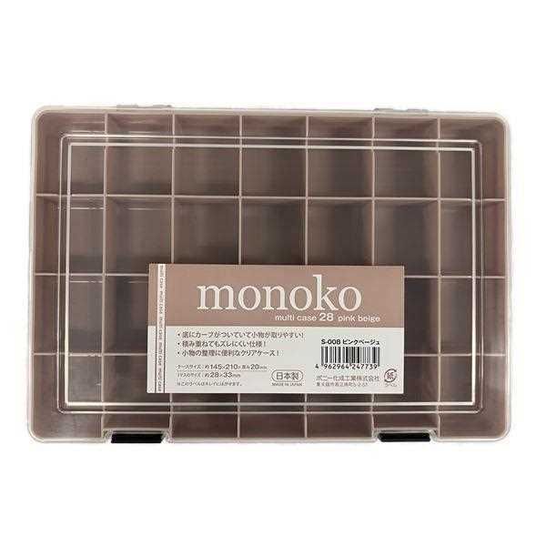 楽天市場】マルチケース monoko28 14.5×21×厚み2cm : 100円雑貨