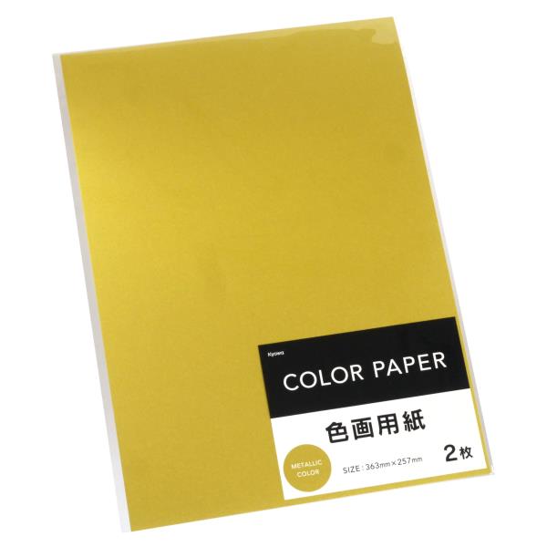 楽天市場】色画用紙 銀 36.3×25.7cm 2枚入 (100円ショップ 100円